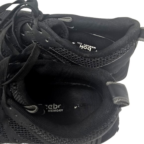 Reebok Work Fusion Flexweave Work Composite Toe Men's Oxfords Size 9M Black - Picture 4 of 9